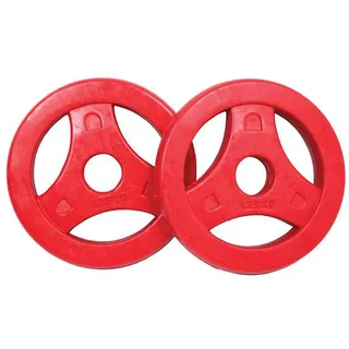 Tunturi Aerobic Hantelscheiben 0,5 bis 10 kg, 1,25 kg