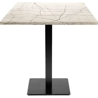 Tisch 70 x 70 cm – Modell Milan Maia-Marmor - Beige