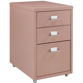 [en.casa] Kökar Rollcontainer 48 x 28 x 41 cm braun