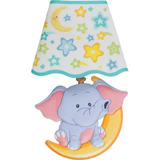 IDENA 31257 - LED Wandsticker Lampe Elefant, mit Lichtsensor, ca. 21 x 13 cm, ideal als Nachtlicht für das Kinderzimmer