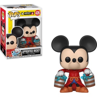 Funko POP! Vinyl: Disney: Mickey Mouse's 90th Anniversary: Apprentice Mickey Mouse - Mickey Mouse - Vinyl-Sammelfigur - Geschenkidee - Offizielle Handelswaren - Spielzeug Für Kinder Und Erwachsene