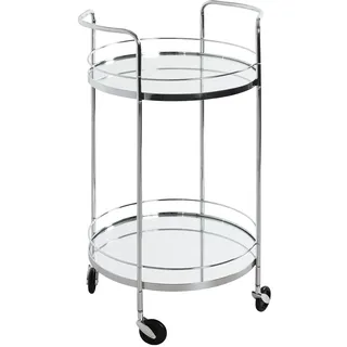Haku-Möbel HAKU Möbel Servierwagen chrom 48,0 x 48,0 x 80,0 cm
