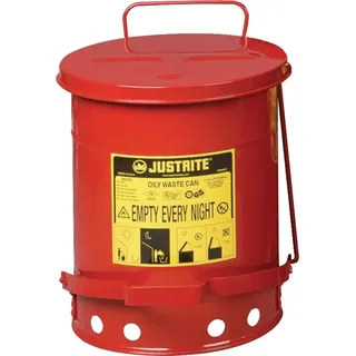 justrite safety group bv Sicherheitssammelbehälter 20 l Rot