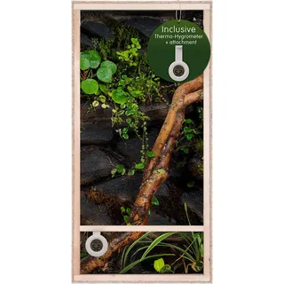 Repiterra® Hochterrarium Seitenbelüftung Holzterrarium OSB Holz 60x120x60cm