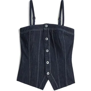 G-Star Kick Bustier Top Dunkelblau M