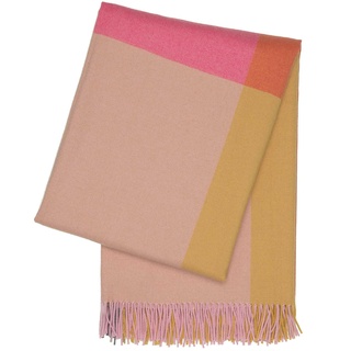 Vitra - Colour Block Decke, pink / beige