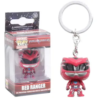 Funko 12346 Schlüsselanhänger Figur "Power Rangers Movie: Red Ranger"
