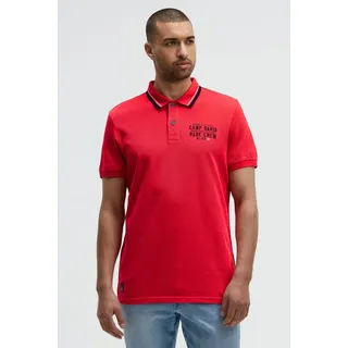 CAMP DAVID Poloshirt aus Baumwolle rot S (48)