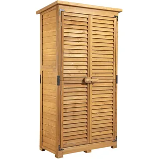 Wiltec Gartenhaus 0,87 x 0,47 m Braun