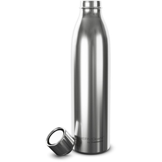 Thermos Isolierflasche TC Bottle Automatic Edelstahl Silber