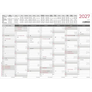 Neumann Tafelkalender A4 Hardcover beidseitig 2027