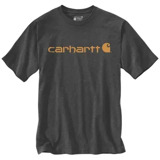 CARHARTT CORE LOGO T-Shirt, S/S | Carbon Heather XXL