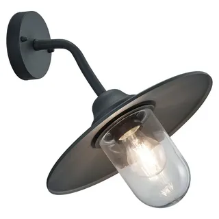 meine wunschleuchte Außenwandleuchte Aluminium 33,0 cm inkl. LED-Lampe anthrazit