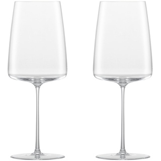Zwiesel Glas - Simplify Weinglas, fruchtig & fein, 555 ml (2er Set)