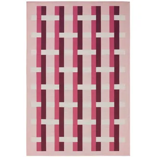 benuta Pop In- & Outdoor-Teppich Jovis Pink 200x285 cm - Teppich für Balkon, Terrasse & Garten
