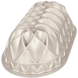 Birkmann Kastenform Contoura, Gold, Metall, 26x8x14.6 cm, antihaftbeschichtet, Backen, Backformen, Kastenformen