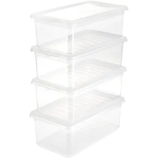 KEEEPER Bea 19,5 x 12 x 33 cm 4-tlg. transparent