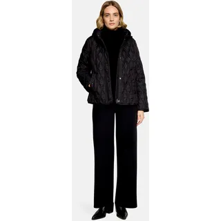 Betty Barclay Outdoorjacke mit abnehmbarer Kapuze Schwarz 42