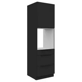 Küchen-Preisbombe Hochschrank SIENA 60 x 0 x 0 cm Schwarz