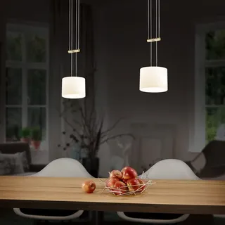 BANKAMP Grazia Pendelleuchte, LED 2-flammig, 2136/2-01,