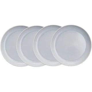 BUTLERS Frühstücksteller Ø22 cm grau 4er Set