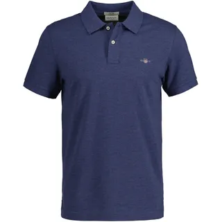 GANT SLIM SHIELD Piqué blau 4XL