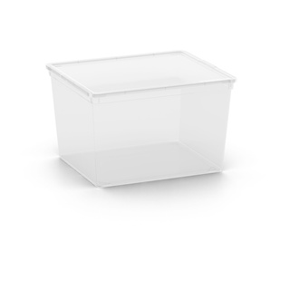 Box CLEAR CUBE (BHT 40x25x34 cm) - weiß