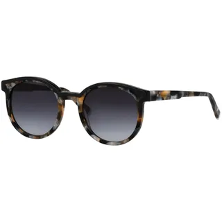 HUMPHREY ́S eyewear Sonnenbrille Modell 588198 Form Panto, Logoschriftzug auf Bügel, Kunststofffassung grau