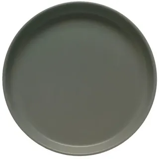 Novel Frühstückstellerset Salerno, Grün, Keramik, 2-teilig, Uni, rund, Lfgb, lebensmittelecht, Essen & Trinken, Geschirr, Teller, Kuchenteller