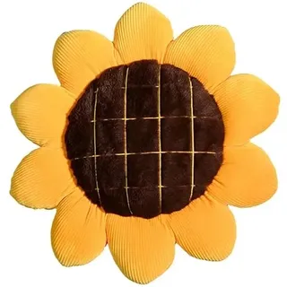 Sonnenblumen-Kissen, Wolken, Kissen, Schlafzimmer, Sitzkissen, Sofa, Stühle, Rückenkissen, Lesekuche, Fernsehen, Heimdekoration (Sonnenblume, 50 cm)