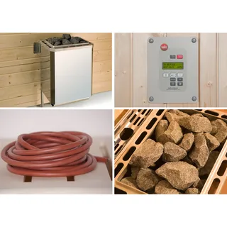 wekaholzbau Weka Saunaofenset 7,5 kW + Zubehör