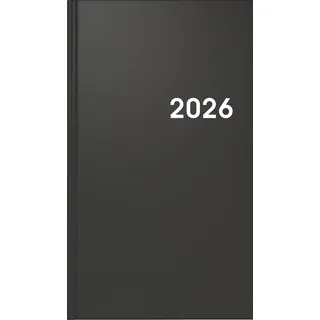 Brunnen Taschenkalender Mod. 756 schwarz 2026