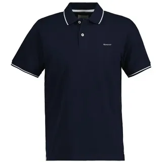 GANT TIPPING SS PIQUE POLO blau S