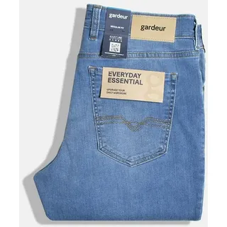 Atelier GARDEUR 5-Pocket-Jeans NEVIO - Regular Fit Everyday Essential Denim blau 35W / 34L