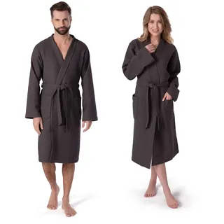 Möve Homewear Kimono graphit 3XL
