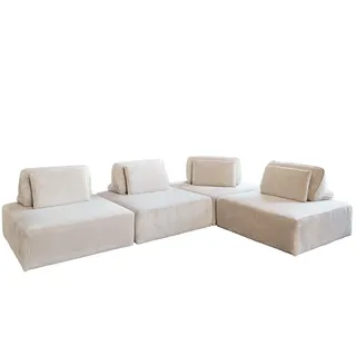 KAWOLA Modulsofa WIOLO SOFT 4 Module 4 Rückenkissen Cord