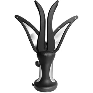 Vulkanus Messerschärfer, Schwarz, Kunststoff, Kochen, Küchenmesser, Messerschärfer