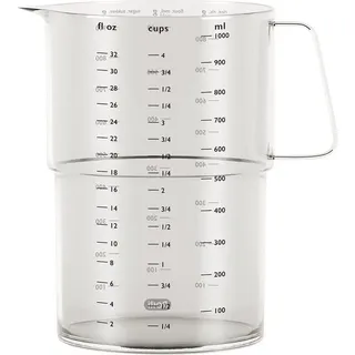 Rosti Messbecher Mensura 1000 ml Klar