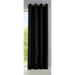 Gardinenbox Vorhang »Palermo« HxB 175x140 cm Schwarz,