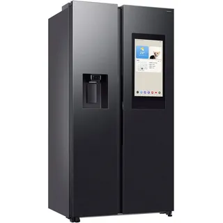 Samsung RS90F67BEFEF Side-by-Side (614 l, 1784 mm hoch, Schwarz)