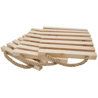 ERST-HOLZ Pfannenuntersetzer Topfuntersetzer aus Zirbenholz Einzeln oder im Dreierpack, 0-tlg.