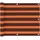 75 x 300 cm Orange und Braun Oxford-Gewebe