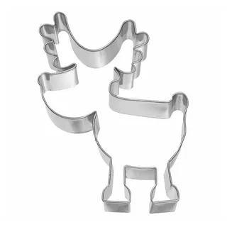 Birkmann Birkmann, Ausstechform Rudolf, Edelstahl, 9 cm, 195004