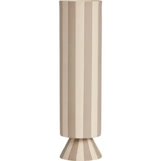 OYOY Oyoy, Vase, Dekoschale Toppu hoch 31 cm, Beige (1 x, 35.5 x 13 x 13 cm, 6.00 l)