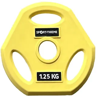Sport-Thieme Hantelscheibe PU für Pumpset 1,25 kg Pastellgelb