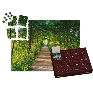 puzzleYOU: Puzzle-Adventskalender | „Der Weg ins Grüne: Nationalpark in Prerow“ – aus der Puzzle-Kollektion Deutschland