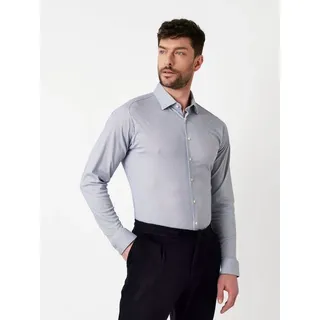 DESOTO Businesshemd Casual Kent mit Kent Kragen blau 3XL