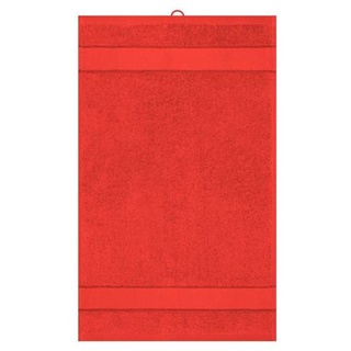 Guest Towel Gästehandtuch im modischen Design rot, Gr. one size