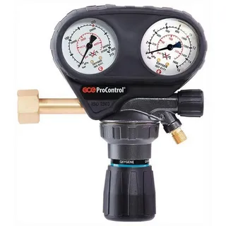 Gce RHÖNA Flaschendruckminderer ProControl Sauerstoff 200bar 1-stufig