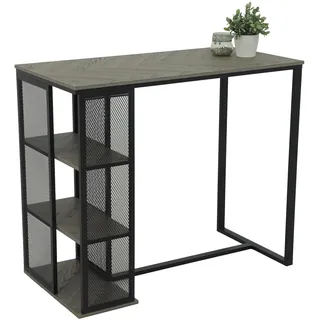 HELA Tische Bartisch Klara 120 x 60 x 103 cm Grau